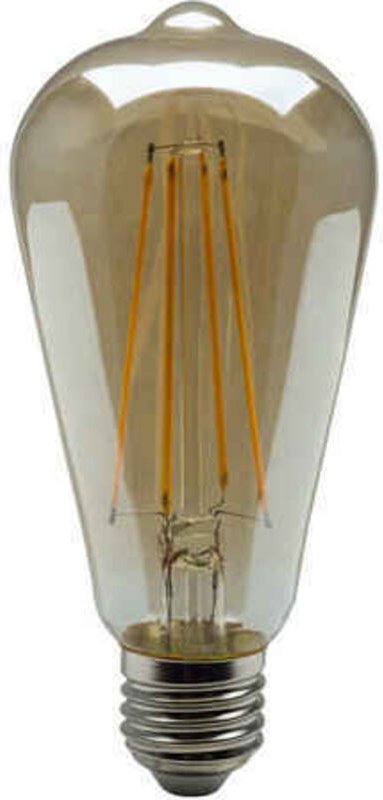 Heitronic - 15002 led E27 Kolbenform 4 w = 35 w Warmweiß (ø x l) 64 mm x 144 mm nicht dimmbar 1 St.