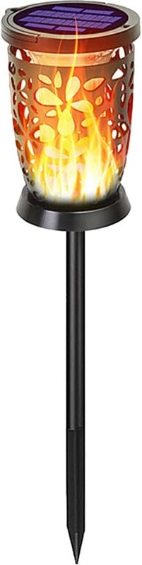 96LED Solar Fackel Tanz Flimmern Flamme Licht Garten Hof Rasen Decor Wasserdichte Lampe LED Outdoor