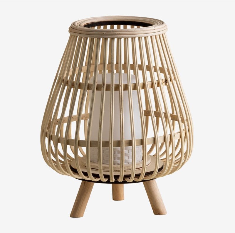 Sklum - Kabellose LED-Tischlampe für den Außenbereich Melzu Natürlich