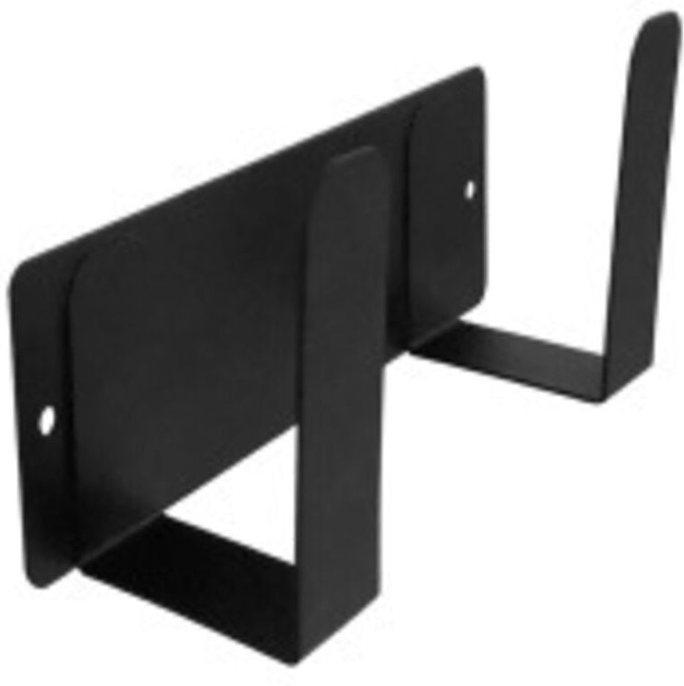 Topfdeckelhalter, wandmontierter Topfdeckelhalter aus Edelstahl 304, schwarz.