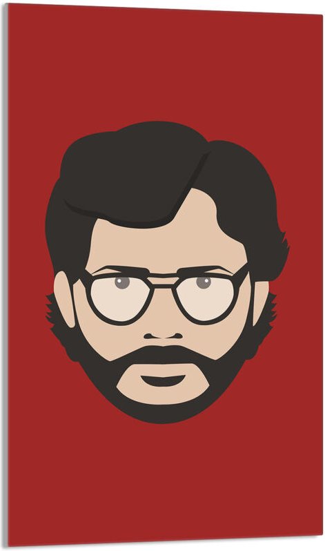 Glasschneidebrett 30x52 Herren