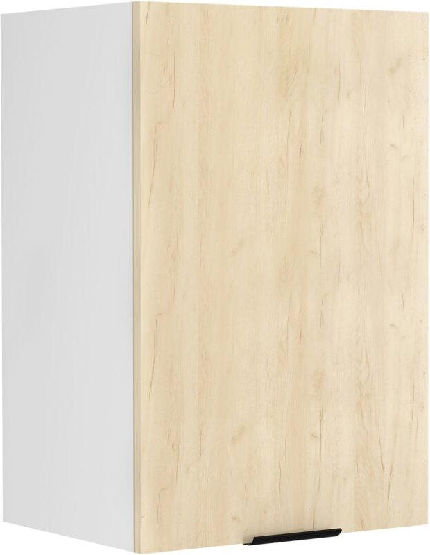Ebuy24 - Fasola Küchenoberschrank 40 cm 1 Tür Eiche Dekor, weiß.