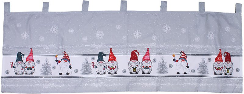 X-Mas Gardine mit led Wichtel-M042521-wichtel