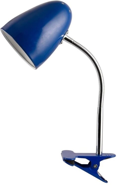 Gaeta E27 Blaue Klemm-Schreibtischlampe