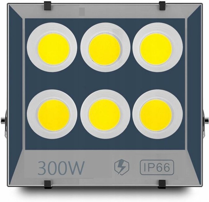 Halogen-Led-Lampe 300w Reflektor Für Bau, Garten, Lager