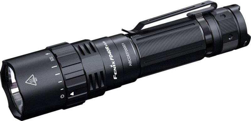 LED-Taschenlampe PD40R V3.0, Akkubetrieb, schwarz - Fenix