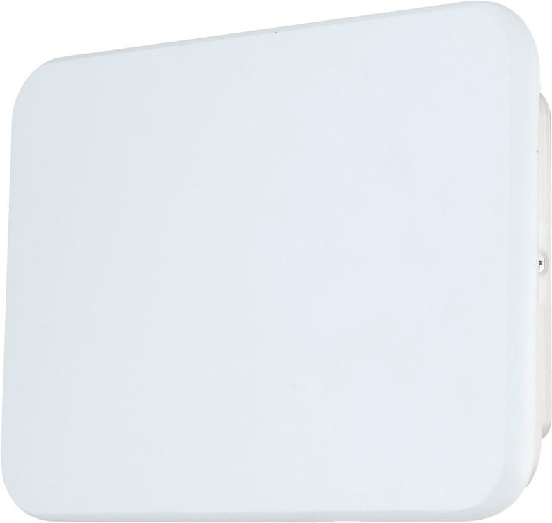 Led Außen Bereich Wand Leuchte Terrassen Strahler alu Garten Lampe weiß Globo 34270