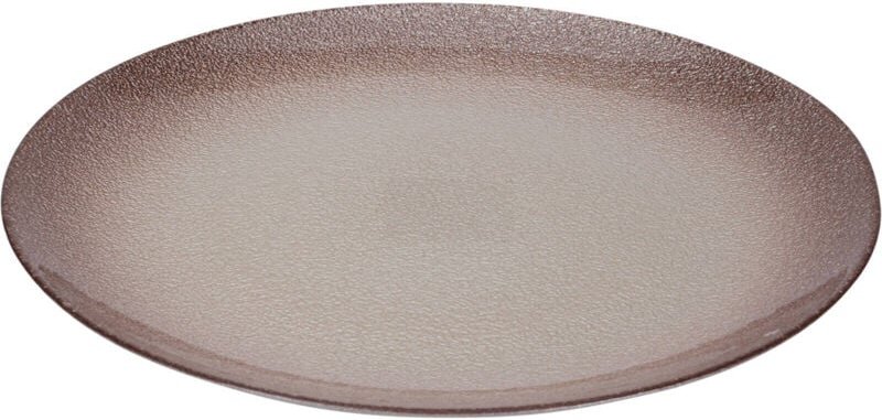 Flacher Teller aus Glas beryt, ø 32 cm