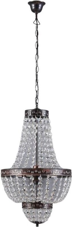 Pendelleuchte 'Jorve' aus Kristall für Wohnzimmer & Esszimmer von Lindby