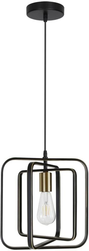 Gbly - Pendelleuchte Industrielle – Moderne Hängelampe aus Metall im Landhausstil, schwarzes Licht, Kücheninsel für Essz...