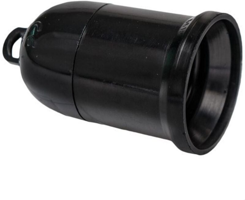 Fassung E27 4A 250V schwarz