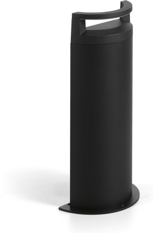 Gartenleuchtfeuer Loop Ip65 Led Smd 9.50w 1295lm Cri80 3000k 50º 500mm Schwarz