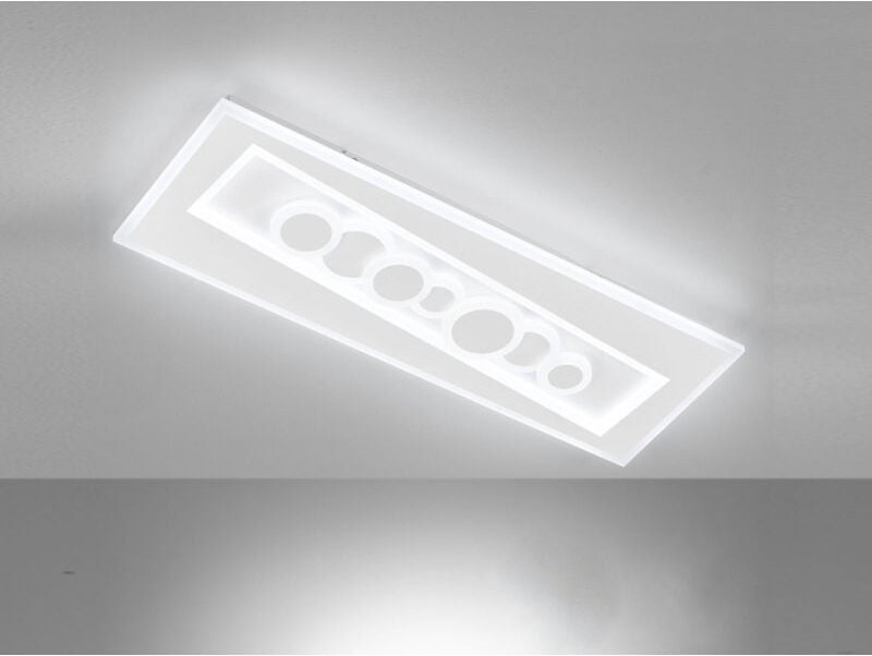 Fischer&honsel - led Deckenleuchte ratio mit Tageslicht & Fernbedienung, Breite 63cm