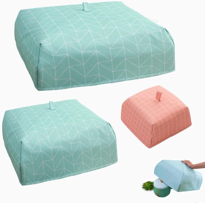 Stück (3 Größen) Lebensmittelabdeckungen, faltbare Wärmeschutzabdeckungen für Lebensmittel, isolierte Lebensmittelabdeck...