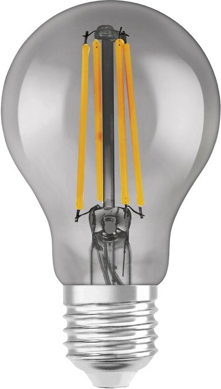 Ledvance - Smarte LED-Lampe mit Wifi Technologie, Sockel E27, Dimmbar, Warmweiß (2500K), Birnenform, Klares Filament im ...