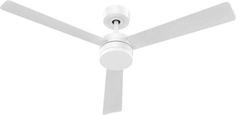 Dimmbarer LED-Deckenventilator mit Fernbedienung (28 W, 3 CCT, 2800 lm), IP20, Ø 132 cm, Weiß
