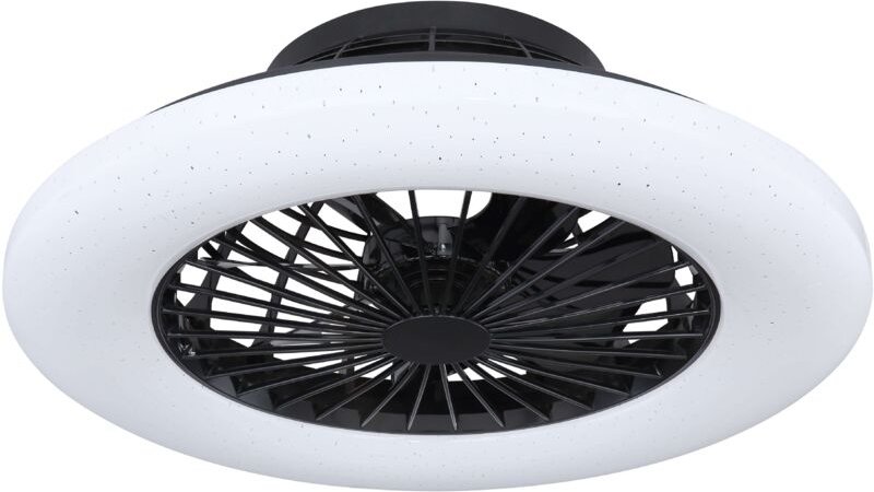 Deckenventilator Travo Schwarz mit LED