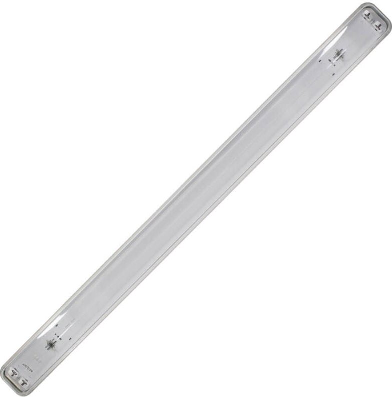 GSC - Wasserdichte Vorrichtung T8 für zwei 120 cm LED-Röhren IP65