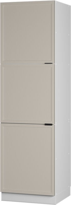 Herdumbauschrank Fame-Line, GrauBeige, 60 cm, Vicco