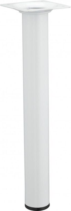 Thumbnail - Tischbein 3,0 x 25 cm Stahl weiß - 1 Stück Tischbeine - Hettich