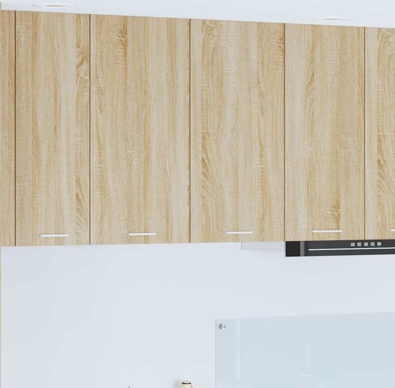 Hängeschrank Riga Sonoma-Eiche 80 x 31 x 80 cm Holzwerkstoff vidaXL