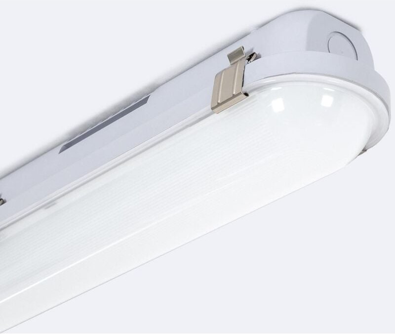 Efectoled - led Feuchtraumleuchte 120cm 36W mit Notlicht IP65 4000K Neutralweiß