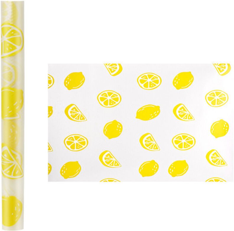 CCYKXA Waschbare, wiederverwendbare Kühlschrankmatte, 45 x 150 cm, antibakteriell, fleckenabweisend, rutschfeste Schubla...