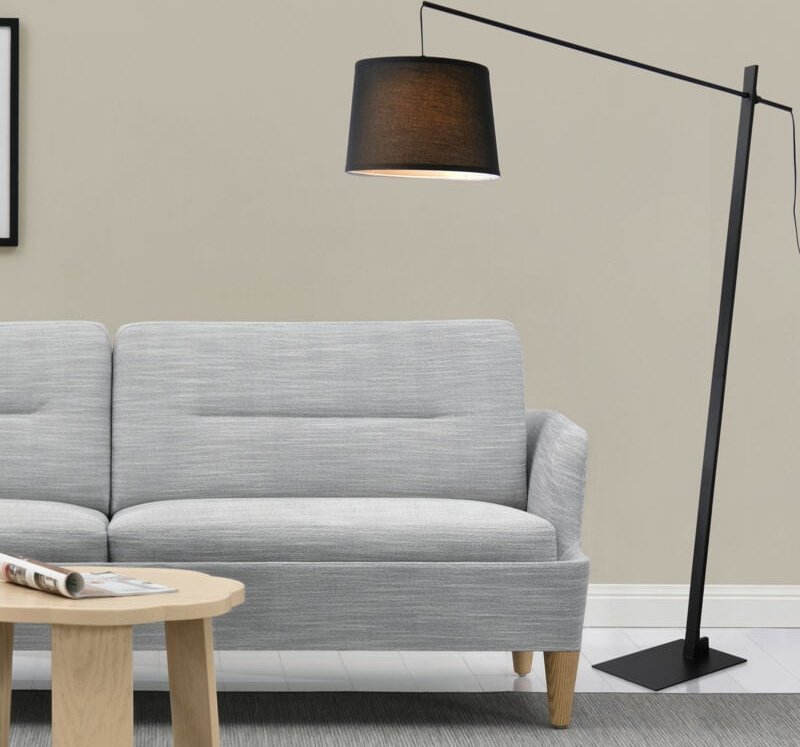 Stehlampe Nesna Schwarz [ Lux.pro