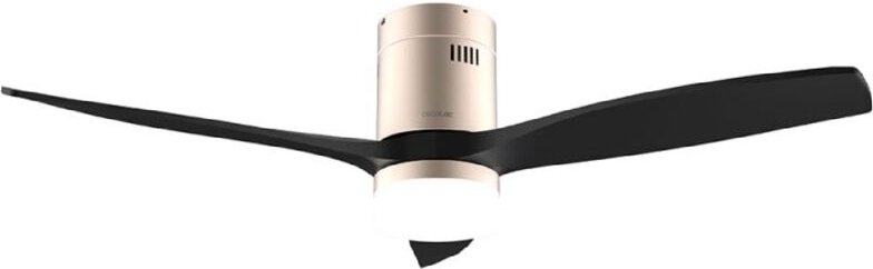 Cecotec Deckenventilator mit Licht EnergySilence Aero 5600 Aqua GoldSchwarz Verbunden