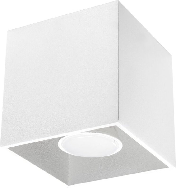 Deckenleuchte Delta 1 GU10 Weiß Aluminium Lumino 00.123.27