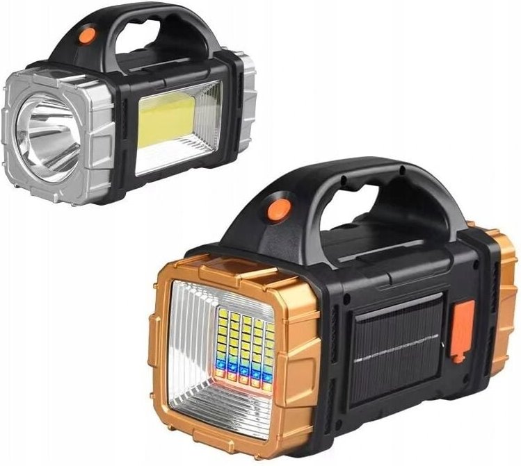 Leistungsstarke Akku-Taschenlampe Suchlampe Multifunktional 25w Solar Tourist