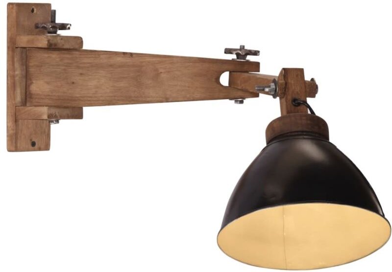 Wandleuchte 25 W Schwarz E27 vidaXL275625