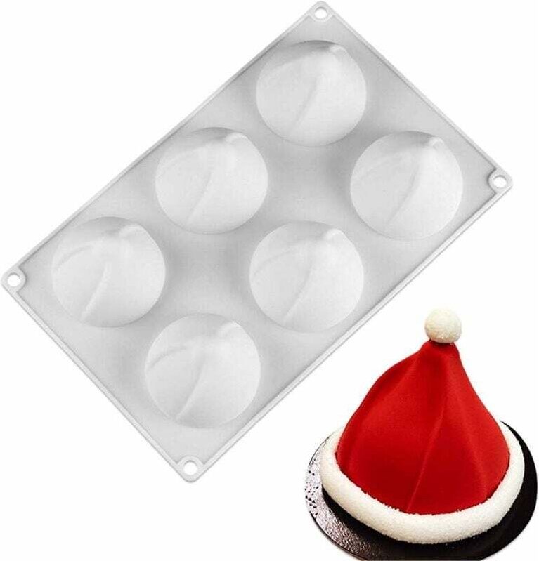 Silikon-Backform, Weihnachtsmützen-Tüte für Partys, Kuchendekoration - Fei Yu