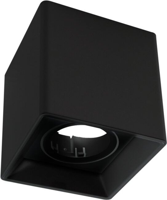 Barcelona Led - Eckige schwenkbare Deckenleuchte aus Polycarbonat - GU10