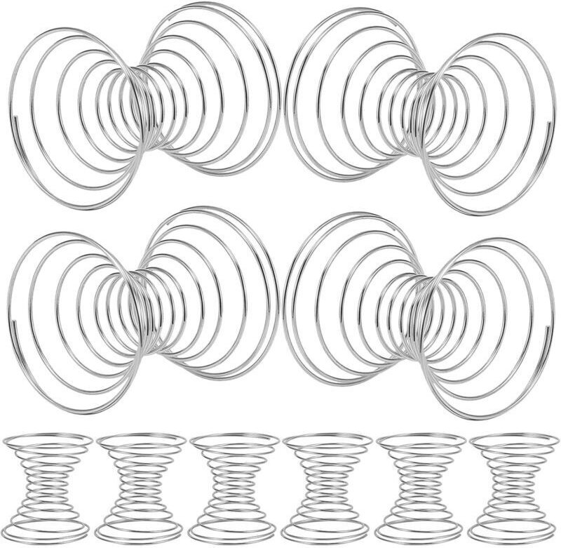 Set mit 10 verschleißfesten Edelstahl-Rührkugeln, federbelastet, zum Mischen von Proteinpulver, leicht zu reinigen, für ...