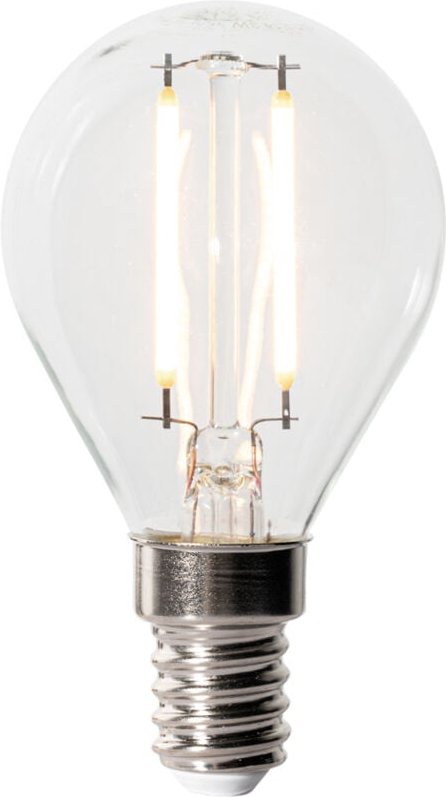 E14 Dimmbare LED-Glühbirne P45 Klarglas 3W 250 lm 2700K