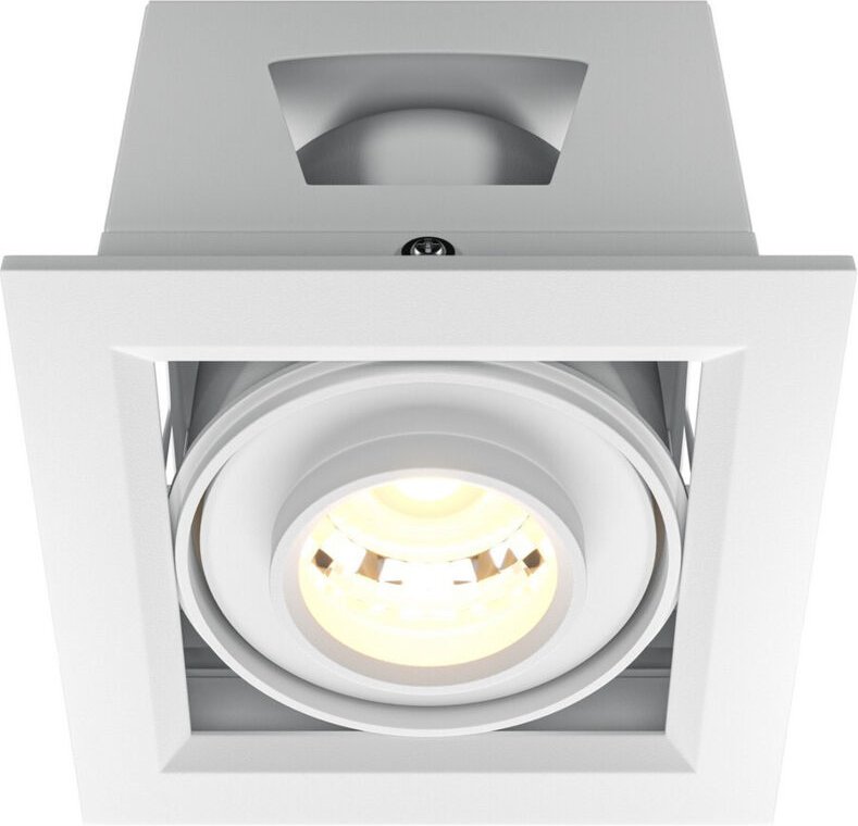 Maytoni Metal Modern Einbau-Downlight Weiß 3000K 750lm