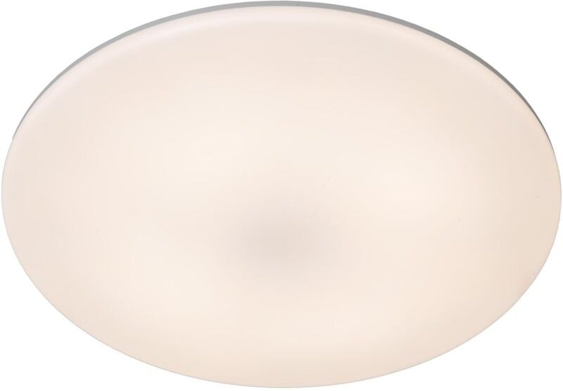Lucide OLSON - Deckenleuchte Badezimmer - Ø 29 cm - LED - CCT - 1x24W 3000K/6500K - IP44 - Opal