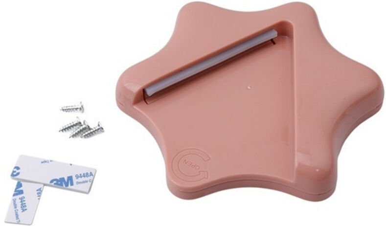 Praktischer Flaschenöffner für die Küche, Unterbau-Flaschenöffner, pink