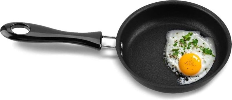 Mini-Antihaft-Bratpfanne für Omeletts, kleine Bratpfanne für pochierte Mini-Eier, antihaftbeschichtete Induktionspfanne ...