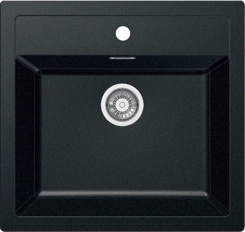 Franke - Sirius - Tectonite Spülbecken sid 610, 56x53 cm, schwarz 114.0264.011
