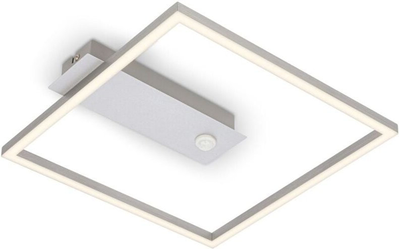 LED Deckenleuchte, Sensor, alu, LED/14W