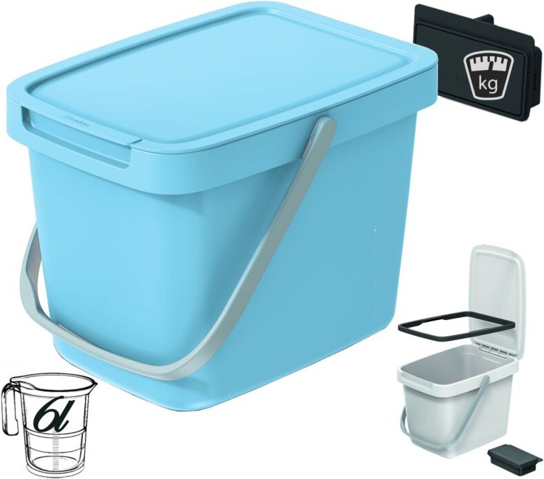 SYSTEMA Q COLLECT NHW6 Korb - hellblau