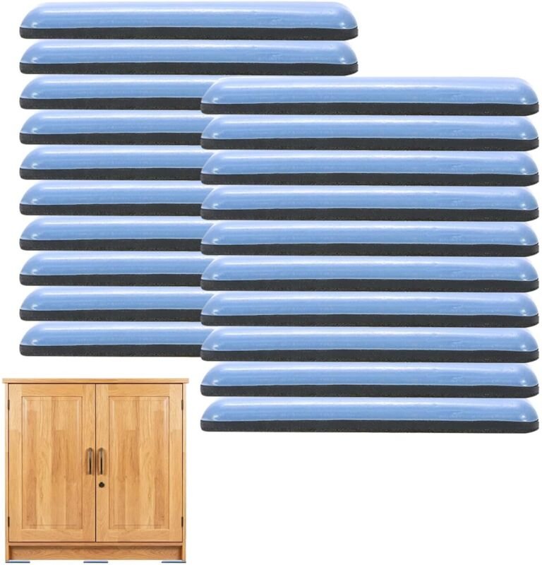 Schwere Möbelgleiter, 20 Stück selbstklebende Teflon-Möbelgleiter, Schwerlast-Möbelgleiter, Möbelgleiter, Schiebemöbelgl...