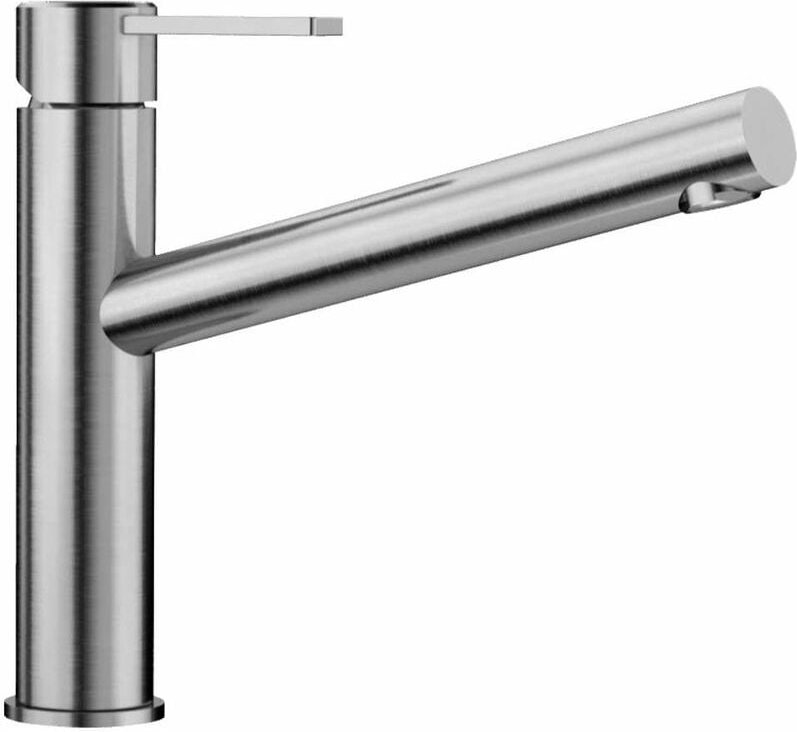 Ambis - Küchenarmatur, gebürsteter Edelstahl 523118 - Blanco