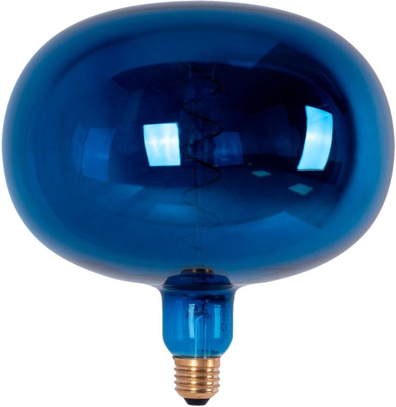 Barcelona Led - Dekorative led Glühbirne decor blau - E27 R220 - Dimmbar - 4W -