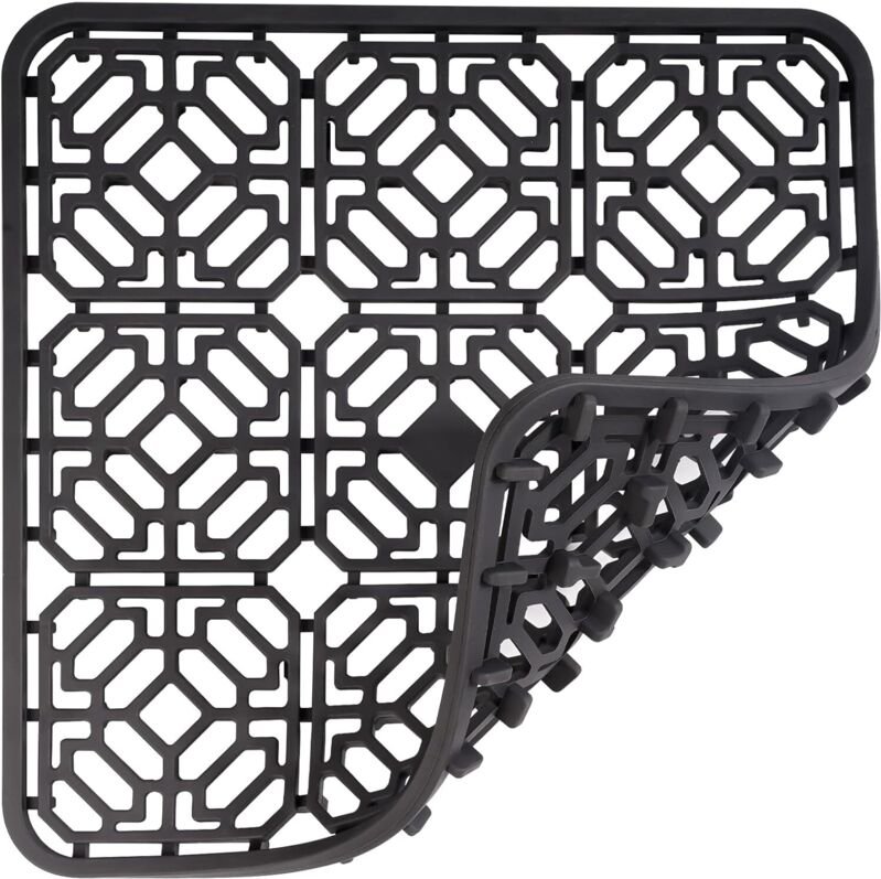 Silikon-Küchenspülbeckenmatte 30x30 cm, Spülbeckenmatte zum Schutz der Küchenarbeitsplatte, hitzebeständig und rutschfes...