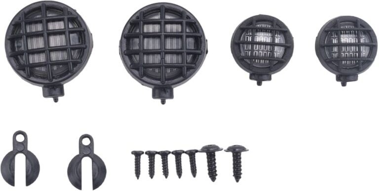 Rc Auto Runder Lampenschirm/Lichtabdeckung für 1:10 Crawler Axial SCX10 D90 CC01