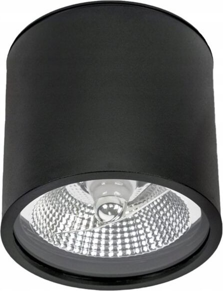 Thumbnail - Provero Loft Aufbauleuchte Rund Schwarz Hermetischer Deckenstrahler