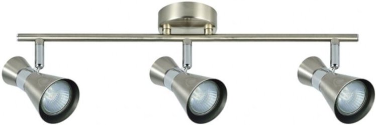 Fabrilamp - akunadecor Wandleuchte De Badezimmer Maximo 3 Strahler Nickel-chrom